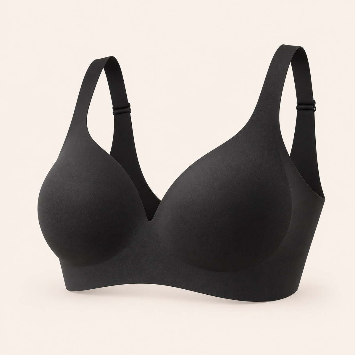 Suavine Second Skin Support Bra — Black