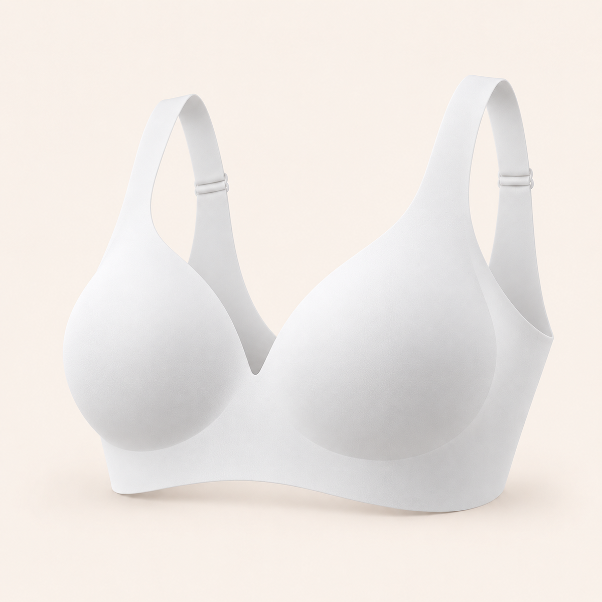 Suavine Second Skin Support Bra — White