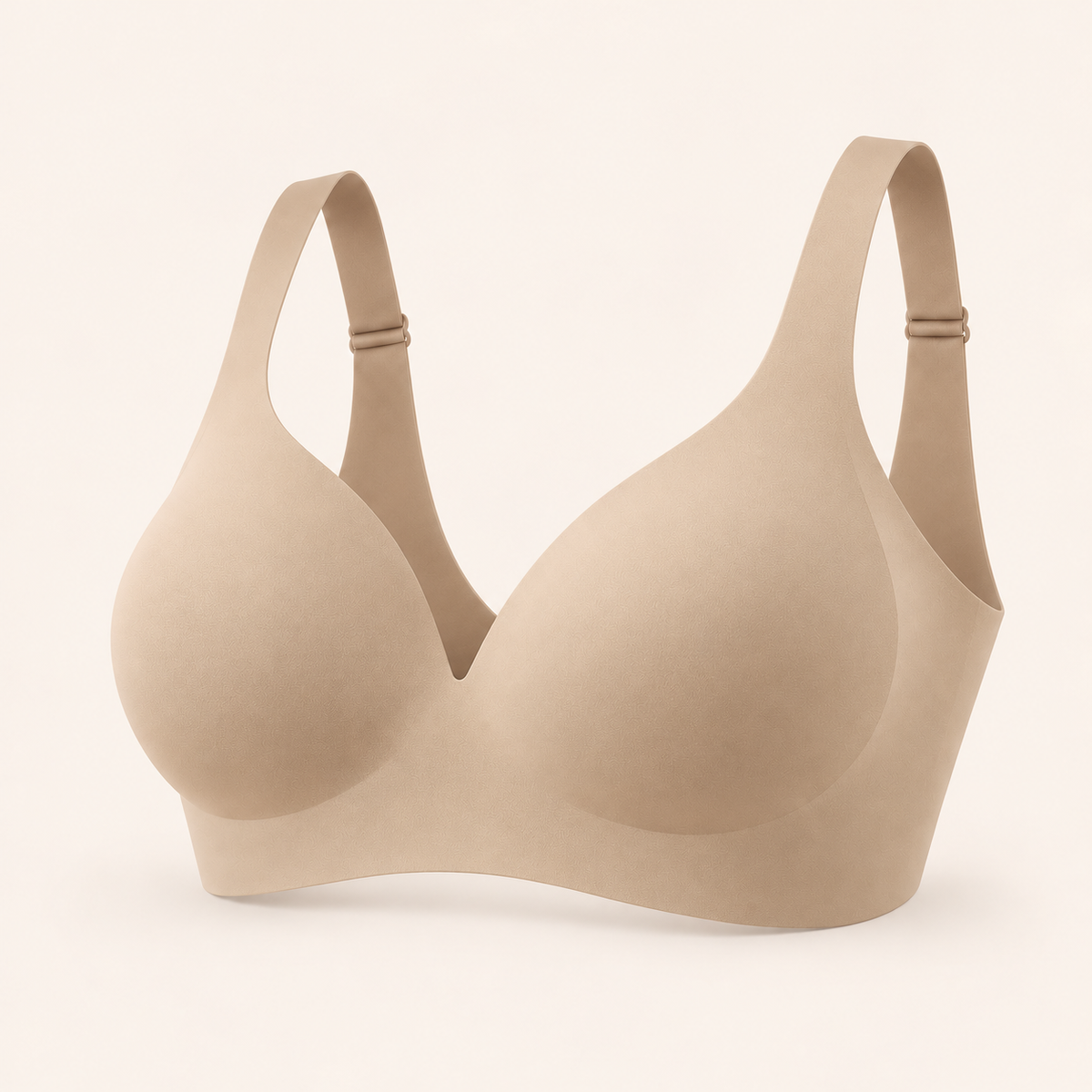 Suavine Second Skin Support Bra — Beige