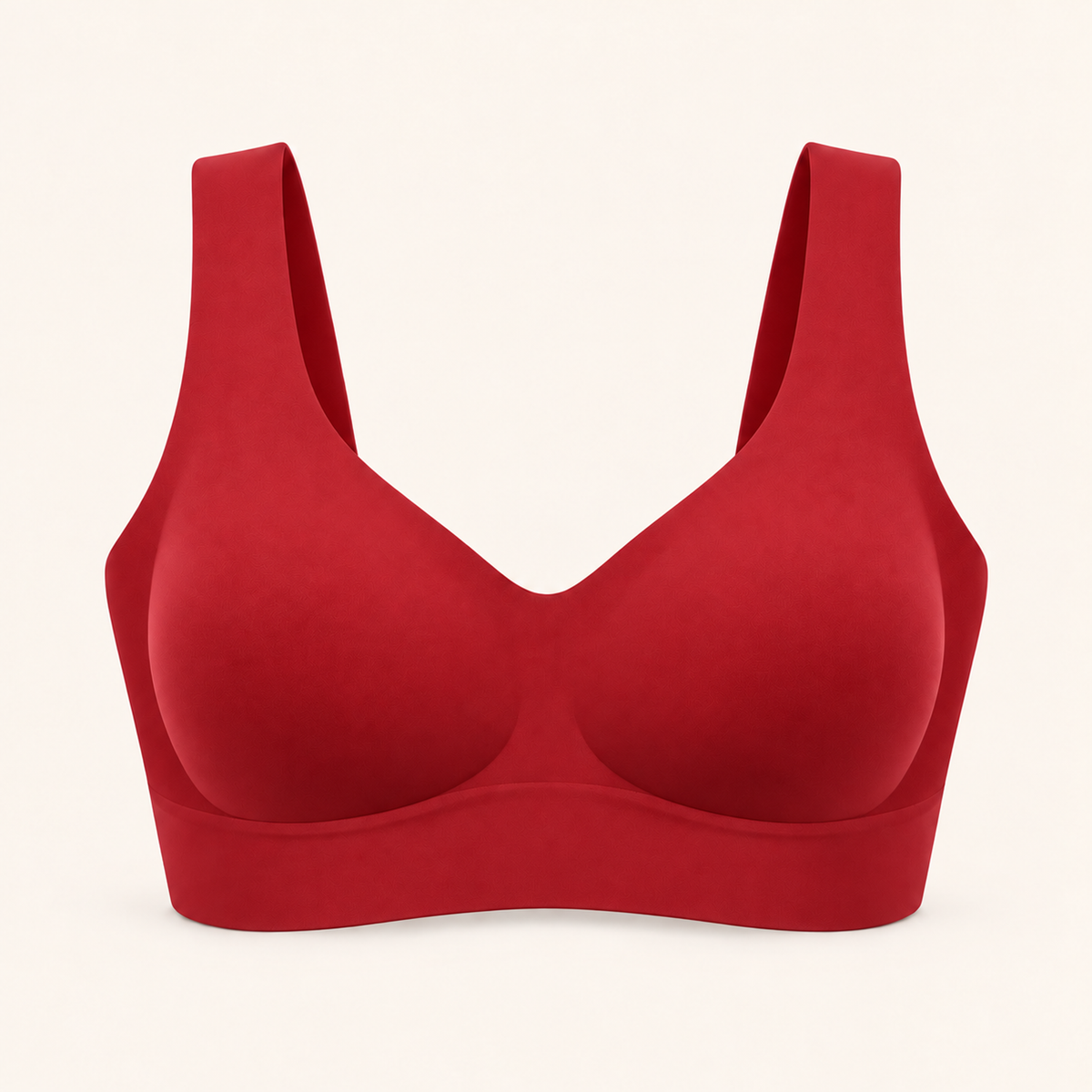 Suavine Comfort Bra in Red