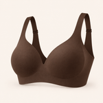 Suavine Second Skin Support Bra — Brown