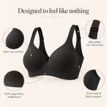 Suavine Second Skin Support Bra — Designed to feel like nothing