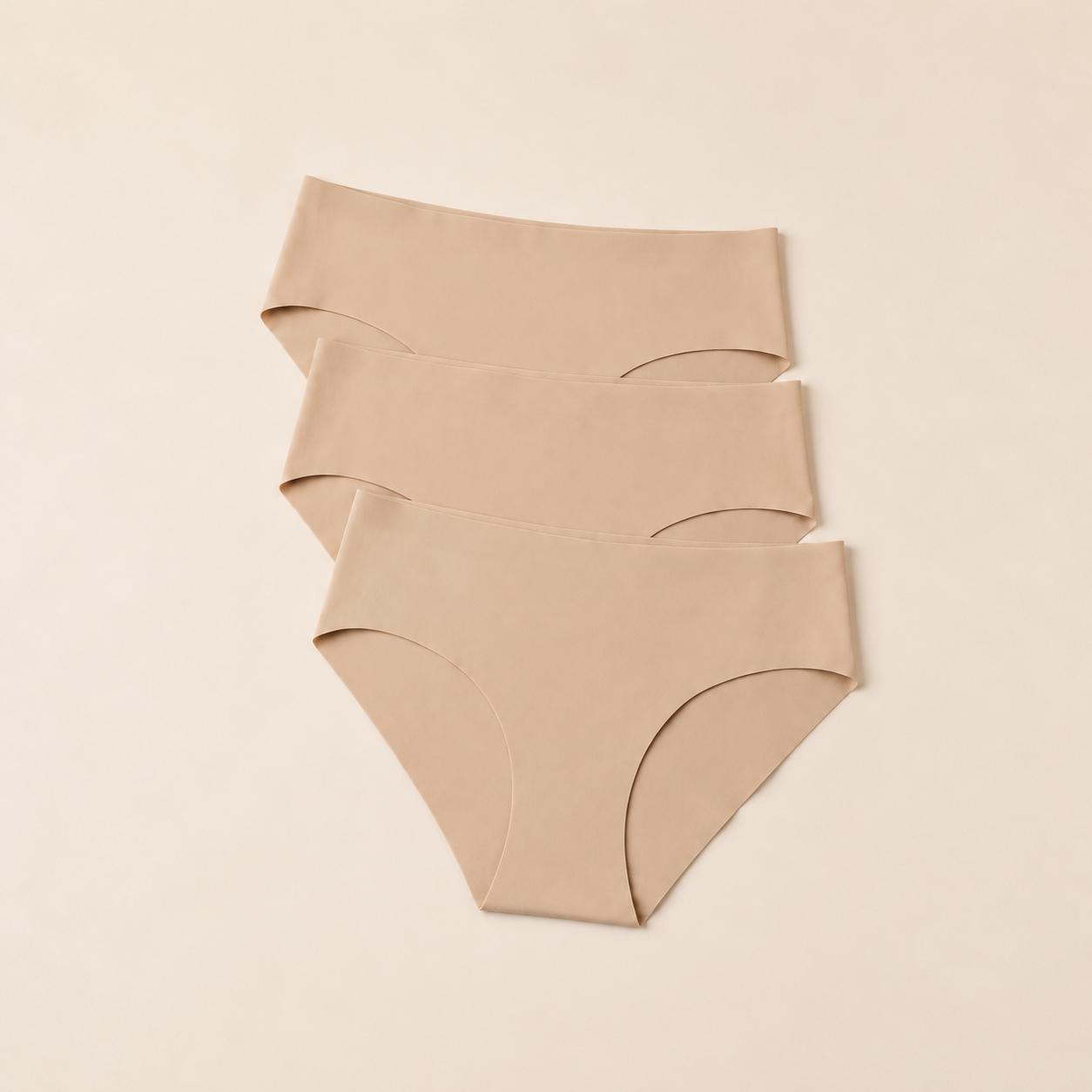Suavine Brazilian Comfort Set in beige, front view