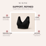 Suavine Comfort Premium Bra support details and features
