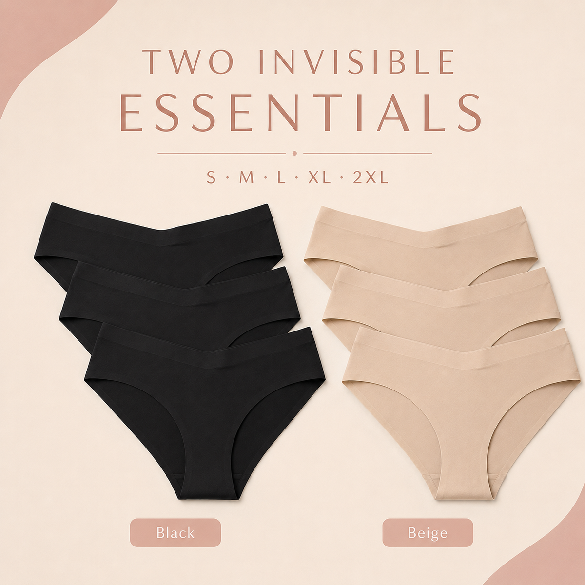 Suavine V-Shape Brief invisible under clothing benefit
